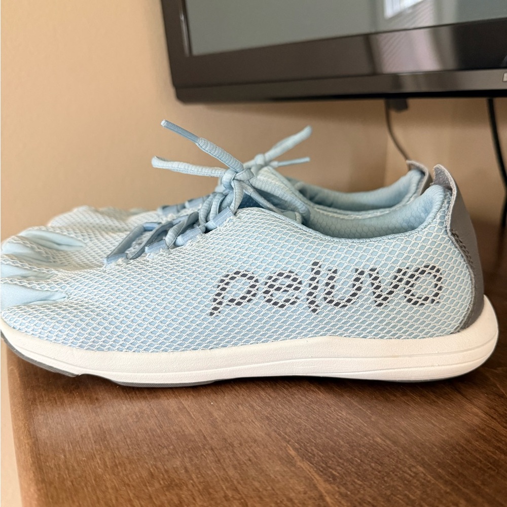 Pavement Light Blue Mesh Athletic Shoes for Women